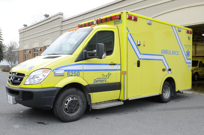 La Caisse de dépôt et placement du Québec investit dans Demers Ambulances., à Beloeil.