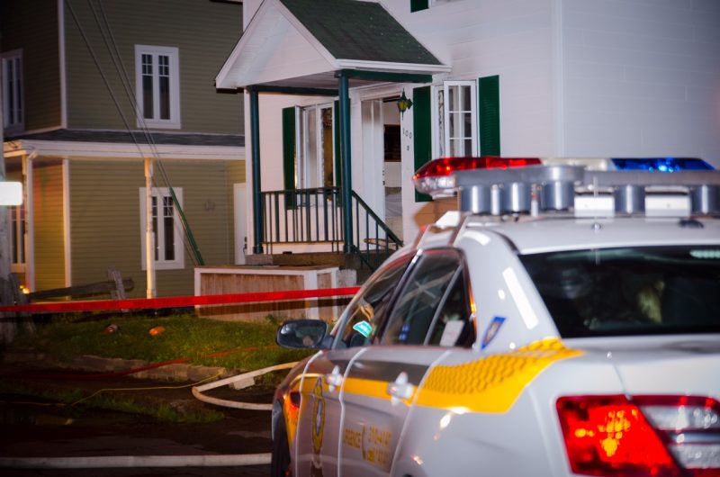 Ronald Fougère fait face à six accusations pour le feu d'une maison de la rue Sainte-Anne à Sainte-Madeleine.