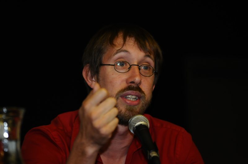 Jean-François Lessard lors des élections provinciales 2012 dans Borduas.