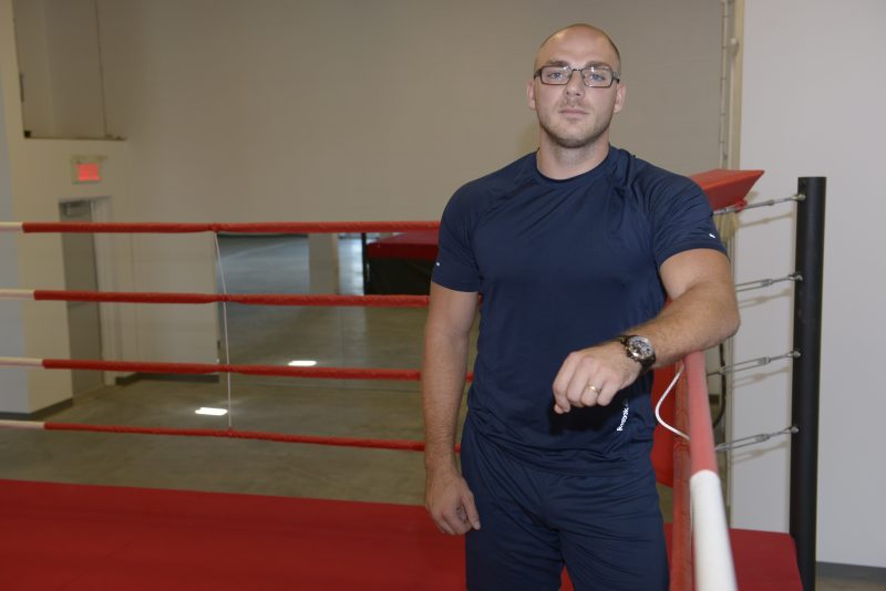 Michaël Dubois a l'intention d'organiser des galas de boxe amateur à son nouveau centre d'entrainement.