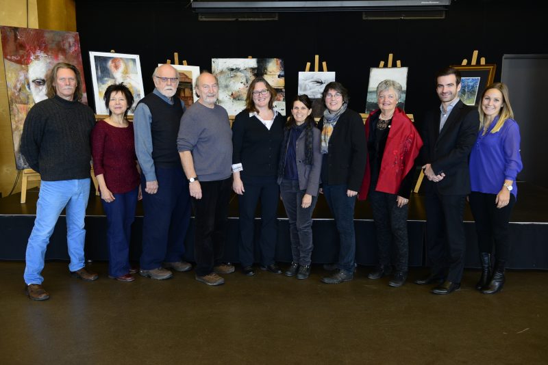 Le dévoilement de la programmation de la 8e édition du Collectif d'art de la Pointe-Valaine avait lieu le 10 novembre dernier.
