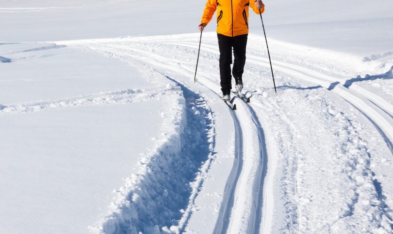 Le ski de fond sera encore permis sur la montagne pour 2018. Photo: Archives 