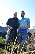 Un jardin sur toit pour le Septembre