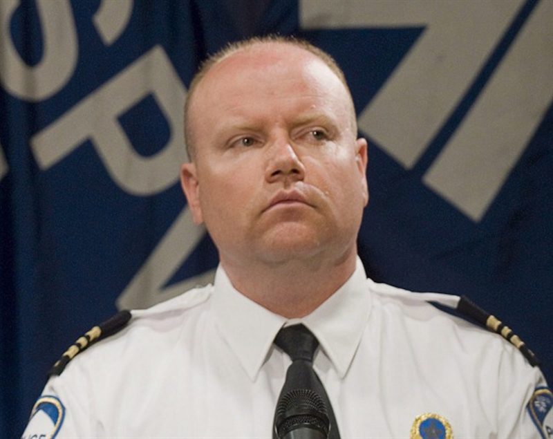 Montreal Police spokesman Ian Lafreniere is pictured June 5, 2012. THE CANADIAN PRESS/Graham Hughes