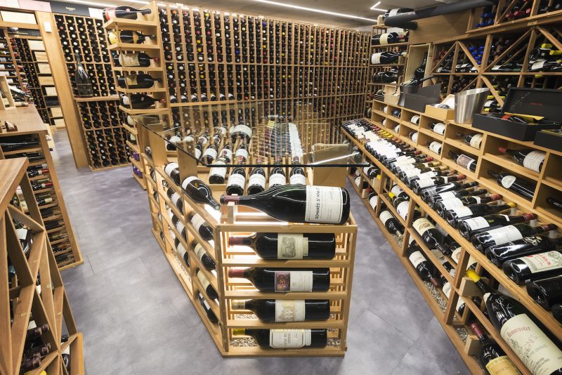 L'immense cave à vin contient plus de 16 000 bouteilles.
Photo: Gracieuseté