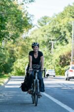 Annie Desharnais, la cycliste écoresponsable convaincue