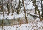 Sentier de glace et patinoire sur la rivière