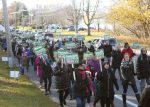 Plus de 350 résidents dans les rues