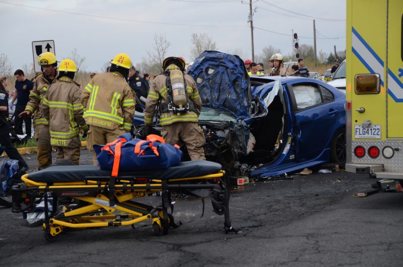 L'accident est survenu le 13 mai 2016 à Mont-Saint-Hilaire.