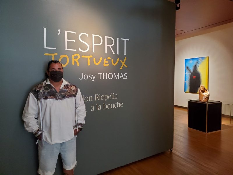 Le sculpteur de la nation Onondaga Josy Thomas présente pour la première fois une exposition solo à La Maison amérindienne.
Photo gracieuseté��