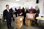 La population a répondu généreusement à la guignolée des Chevaliers de Colomb
