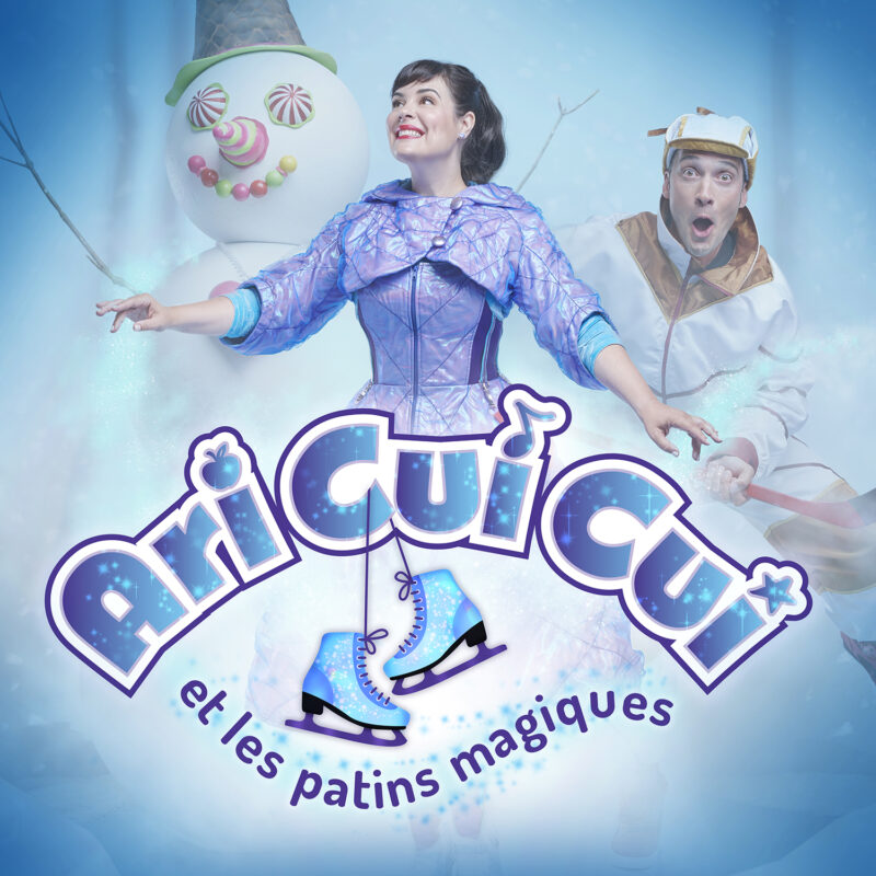 La pochette de l’album Ari Cui Cui et les patins magiques