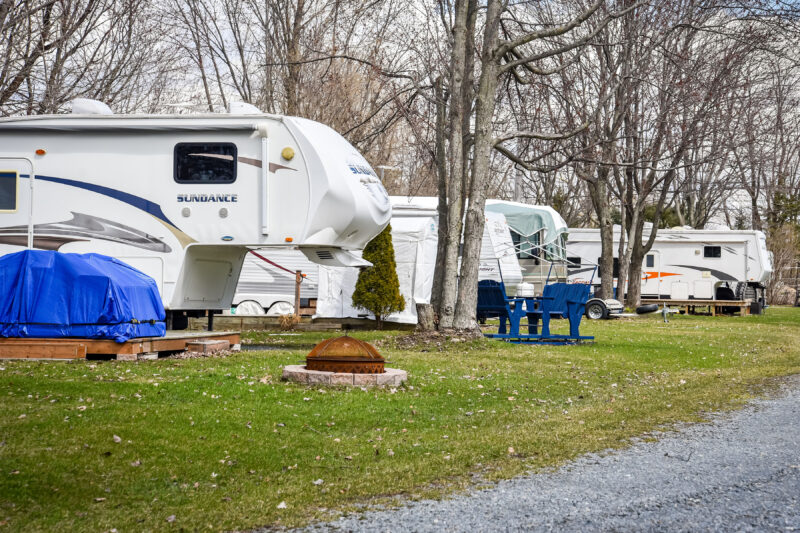 Le camping Bellevue, à Saint-Charles-sur-Richelieu, fermera ses portes à la fin de la présente saison.Photo François Larivière | L’Œil Régional ©