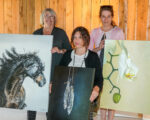 Suzanne Nuckle, Edith Fillion et  Sabine Delcros annoncent leurs couleurs