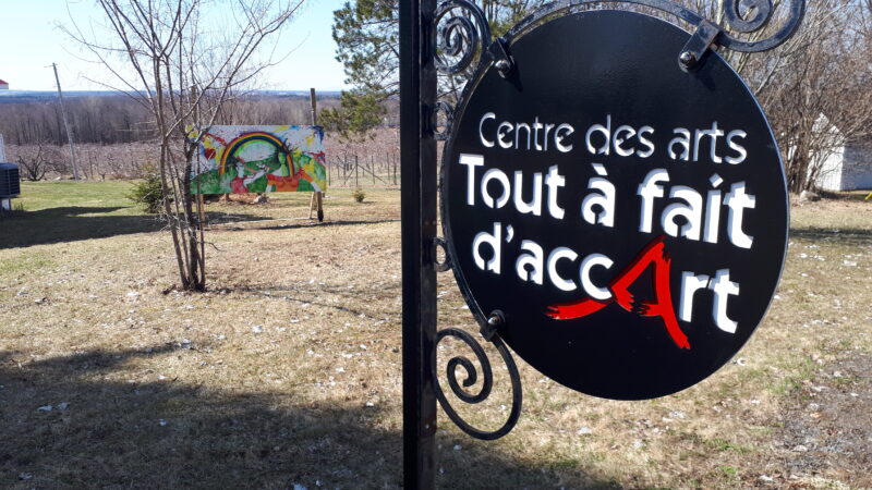 Le Centre des arts Tout à fait d’accArt est situé au 912, chemin de la Montagne, à Mont-Saint-Hilaire. Photo gracieuseté
