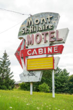 L’enseigne du Motel Cabine donnée à la Ville