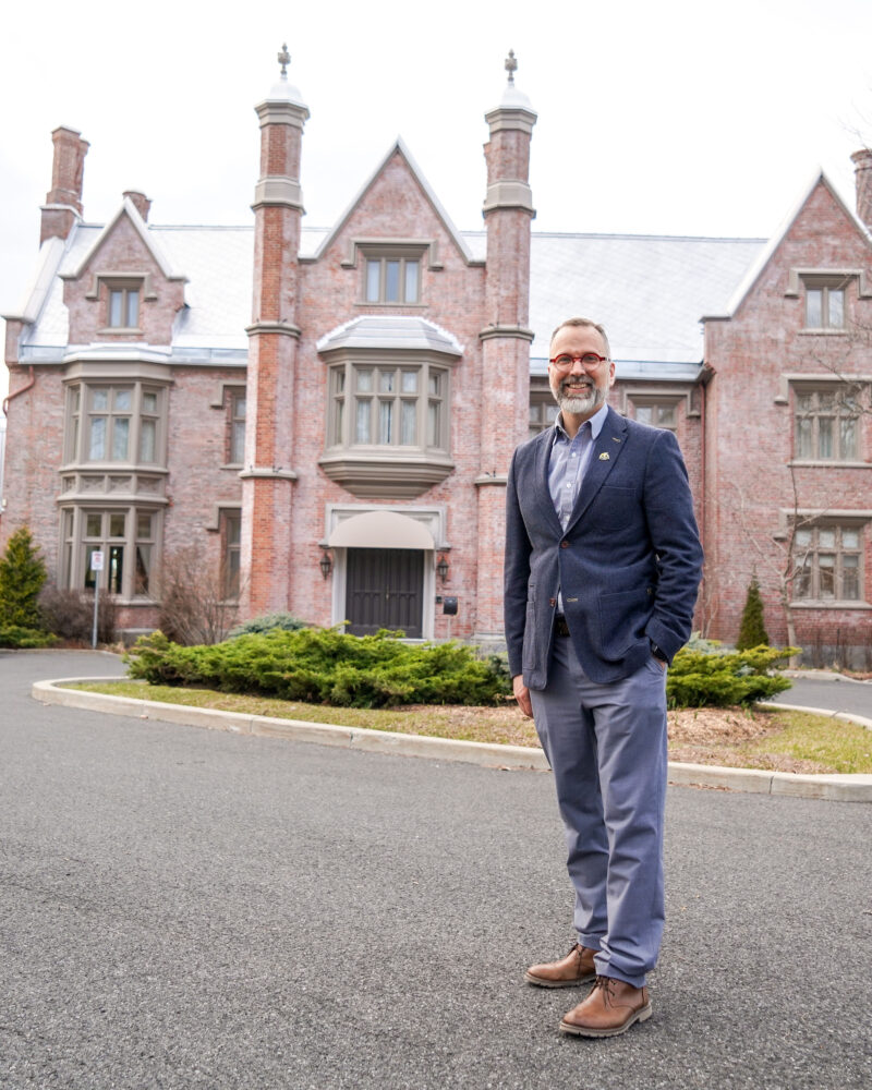 Le maire de Mont-Saint-Hilaire, Marc-André Guertin.
Photo François Larivière  L'Oeil Régional ©