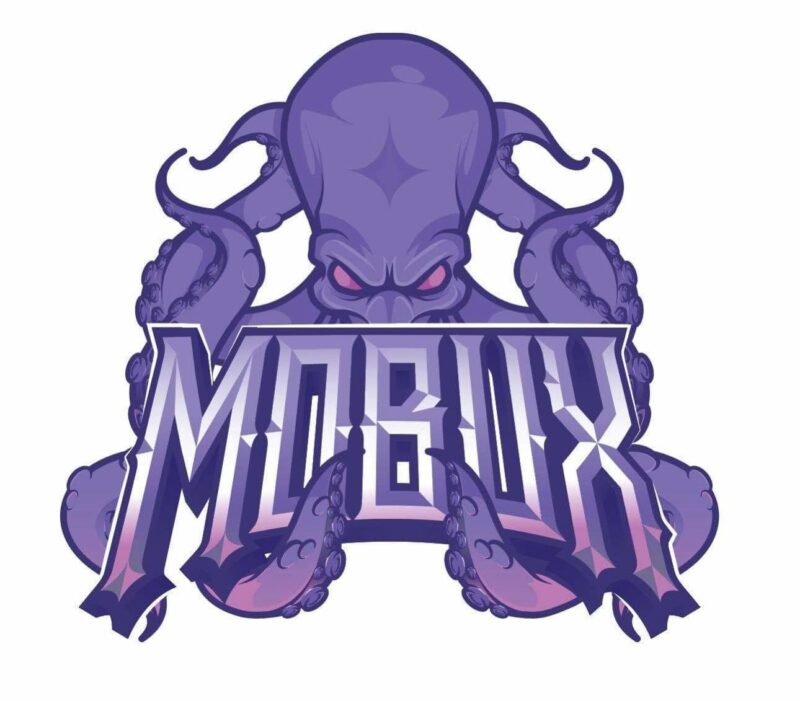 Le logo de l’équipe féminine du Mobux, qui a une couleur différente de l’équipe masculine. Photo gracieuseté