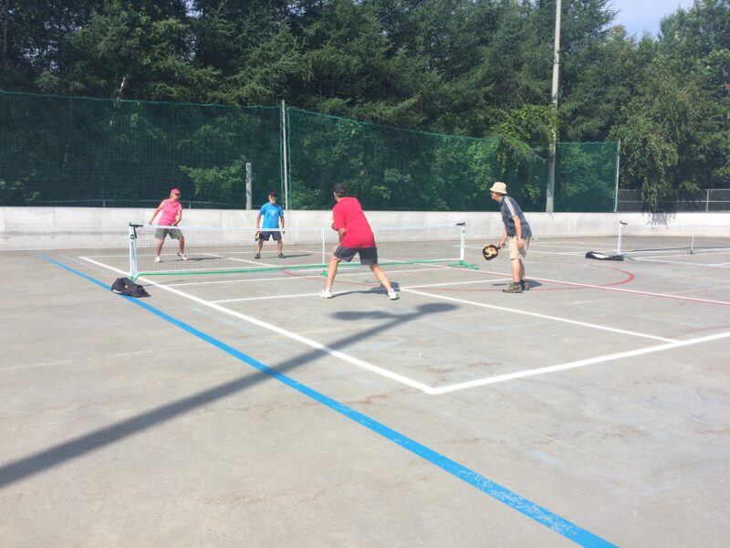 L’un des projets proposés est l’aménagement d’une surface de pickleball, un sport à l’engouement grandissant. Photothèque | L’Œil Régional ©