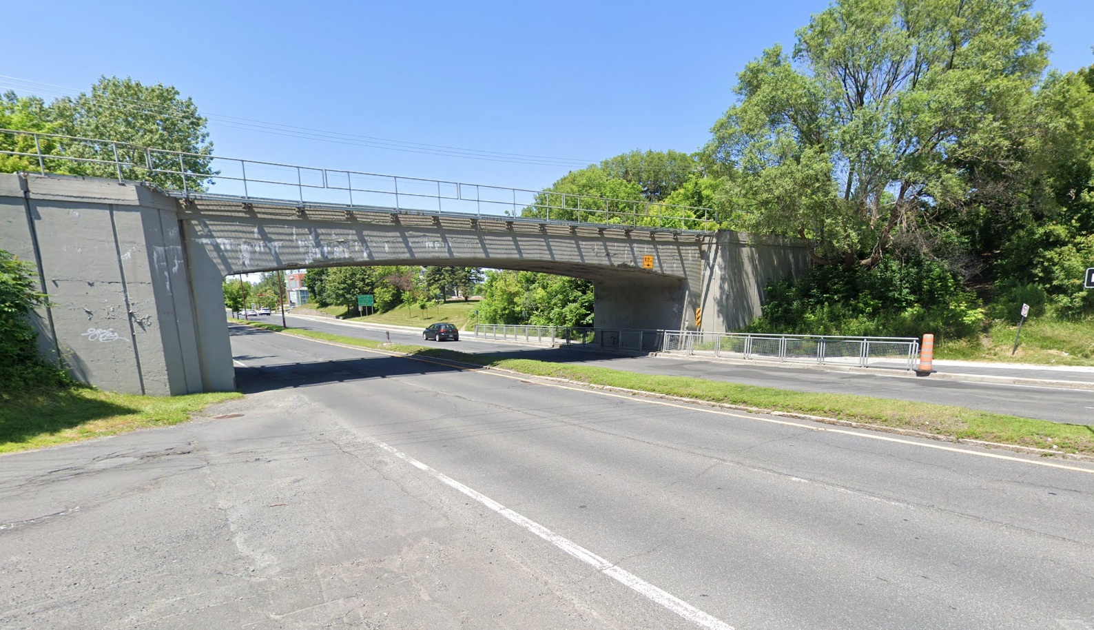 Un viaduc cyclable a été identifié comme priorité par des études portant sur le réseau cyclable de la municipalité. Photo gracieuseté