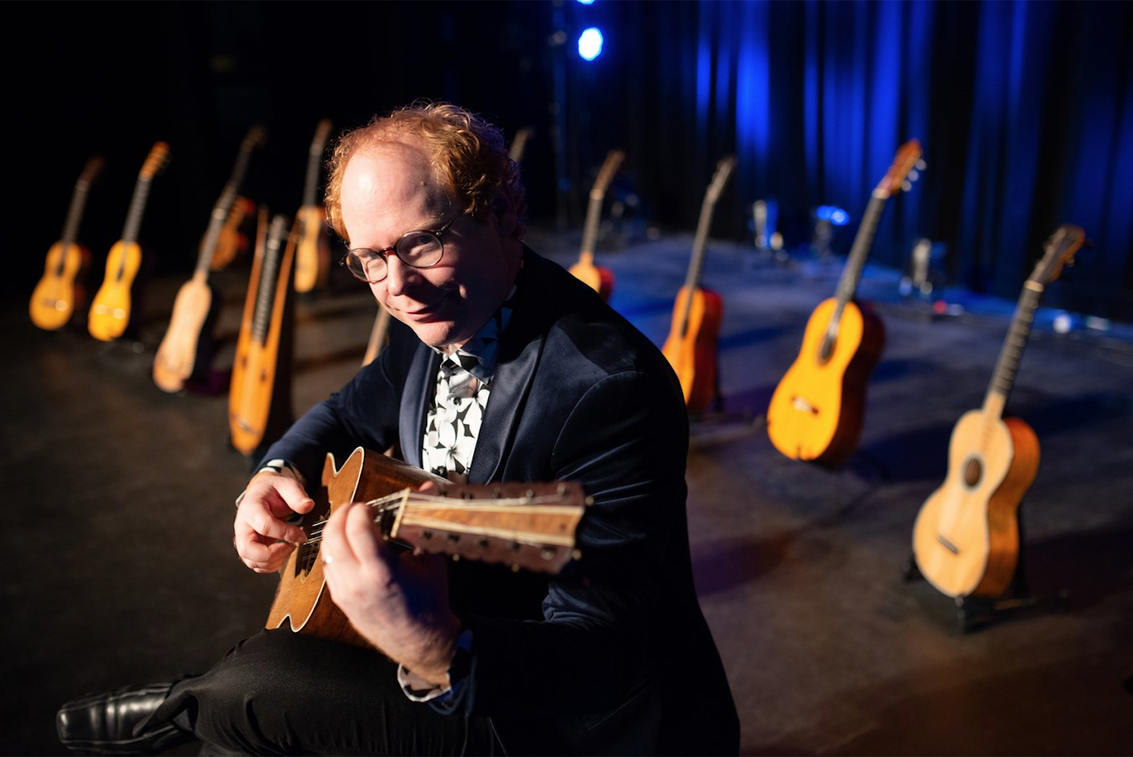 David Jacques, une sommité des guitares anciennes, sera au cœur de la prochaine Journée baroque, organisée par Consort Vivo Barocco le dimanche 28 avril à la maison de la culture Villebon de Belœil. Photo gracieuseté