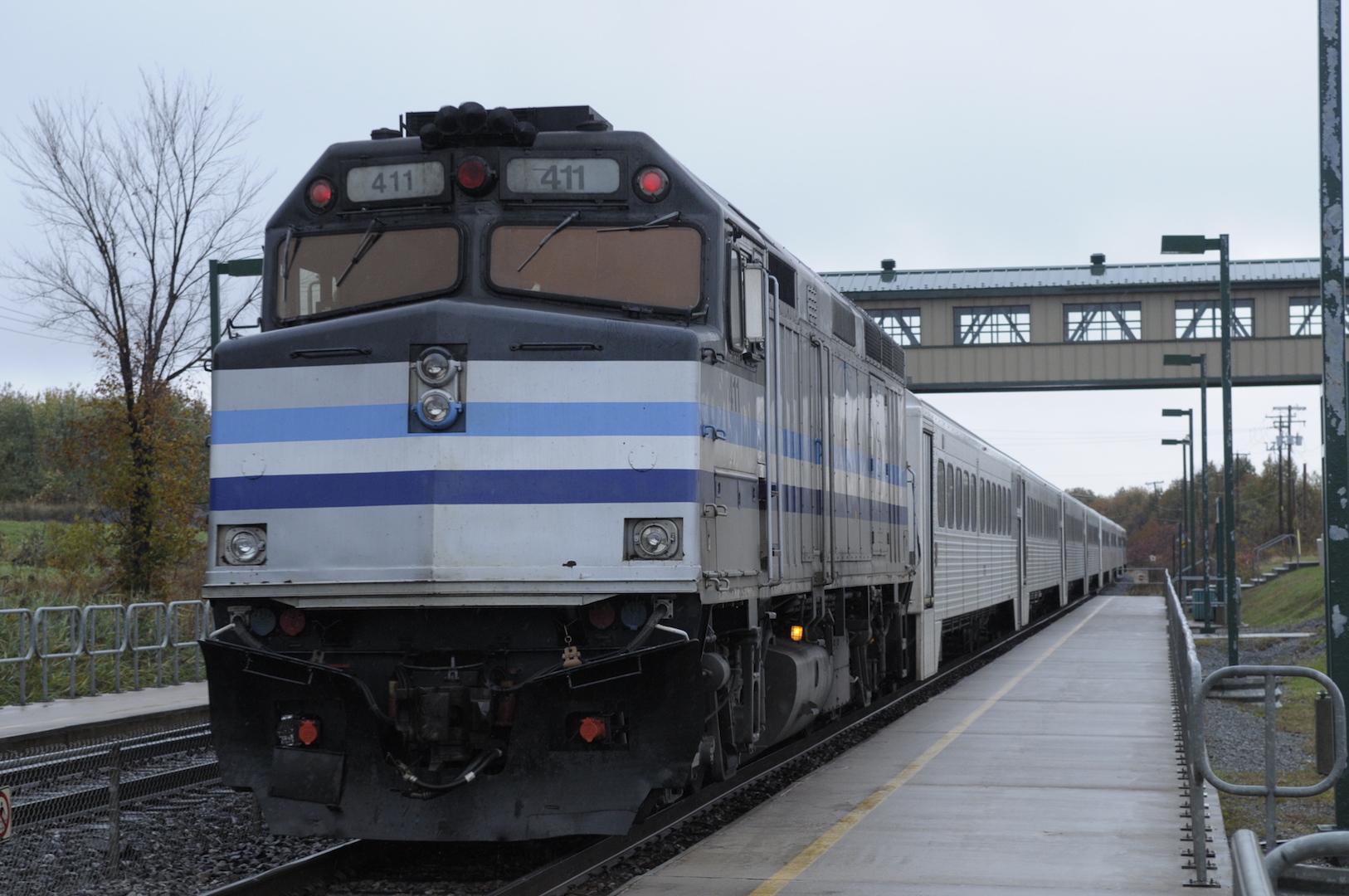 En 2023, 780 760 personnes ont emprunté le train de banlieue de la ligne Mont-Saint-Hilaire qui fait notamment des arrêts à Saint-Basile-le-Grand et McMasterville. Photothèque| L’Œil Régional ©