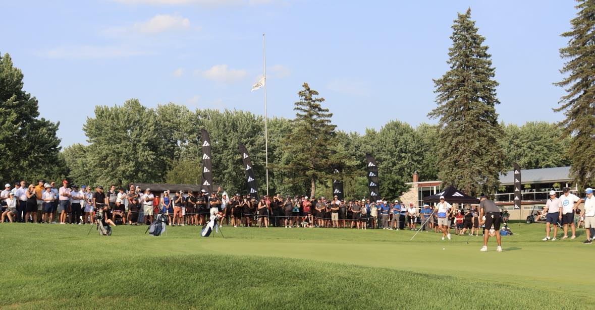 Quatre clubs de golf participaient à la compétition. Photo gracieuseté