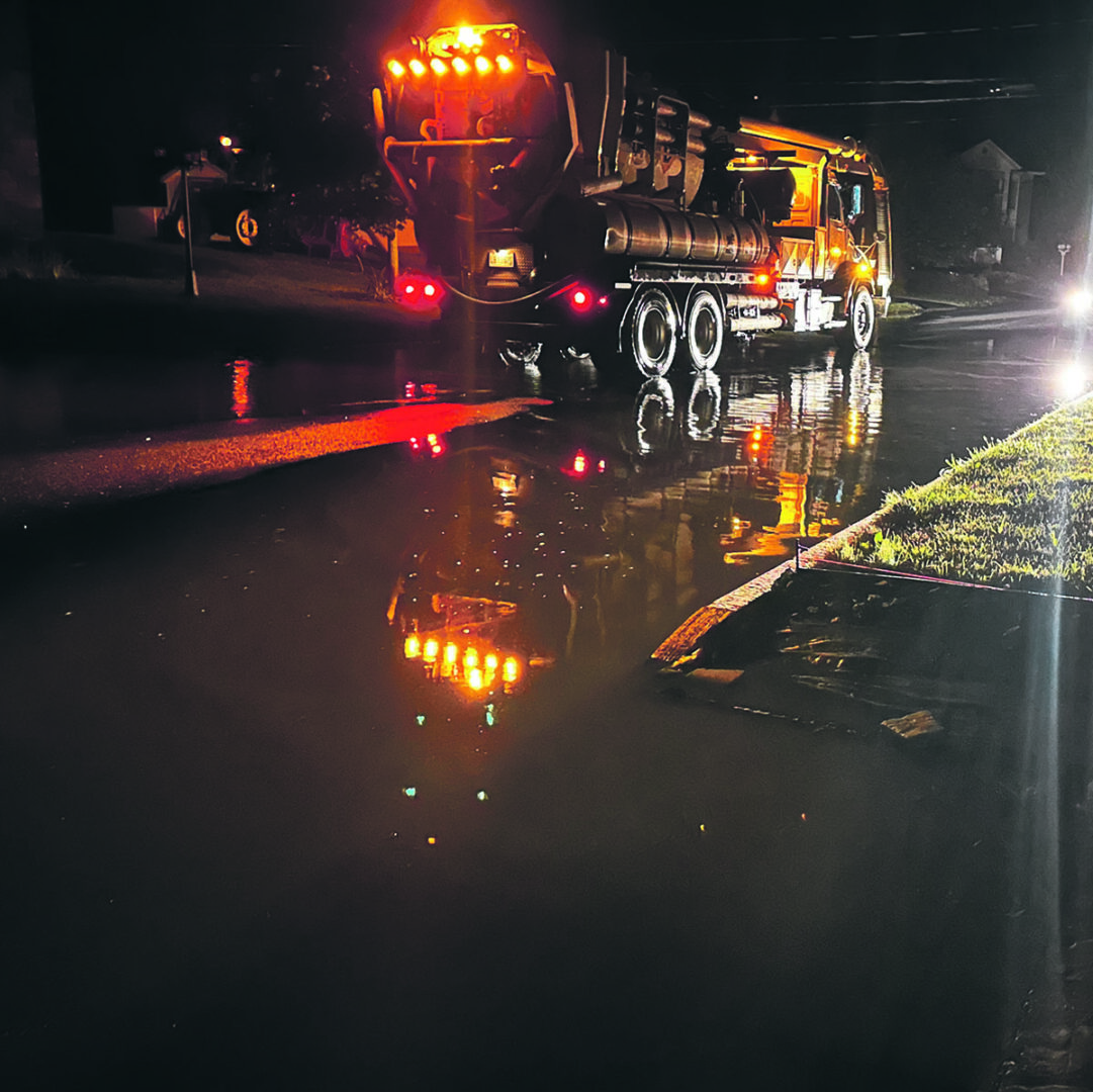 Les employés ont été déployés sur le terrain pendant plus de 24 heures, souligne la Municipalité. Photo gracieuseté Photo gracieuseté