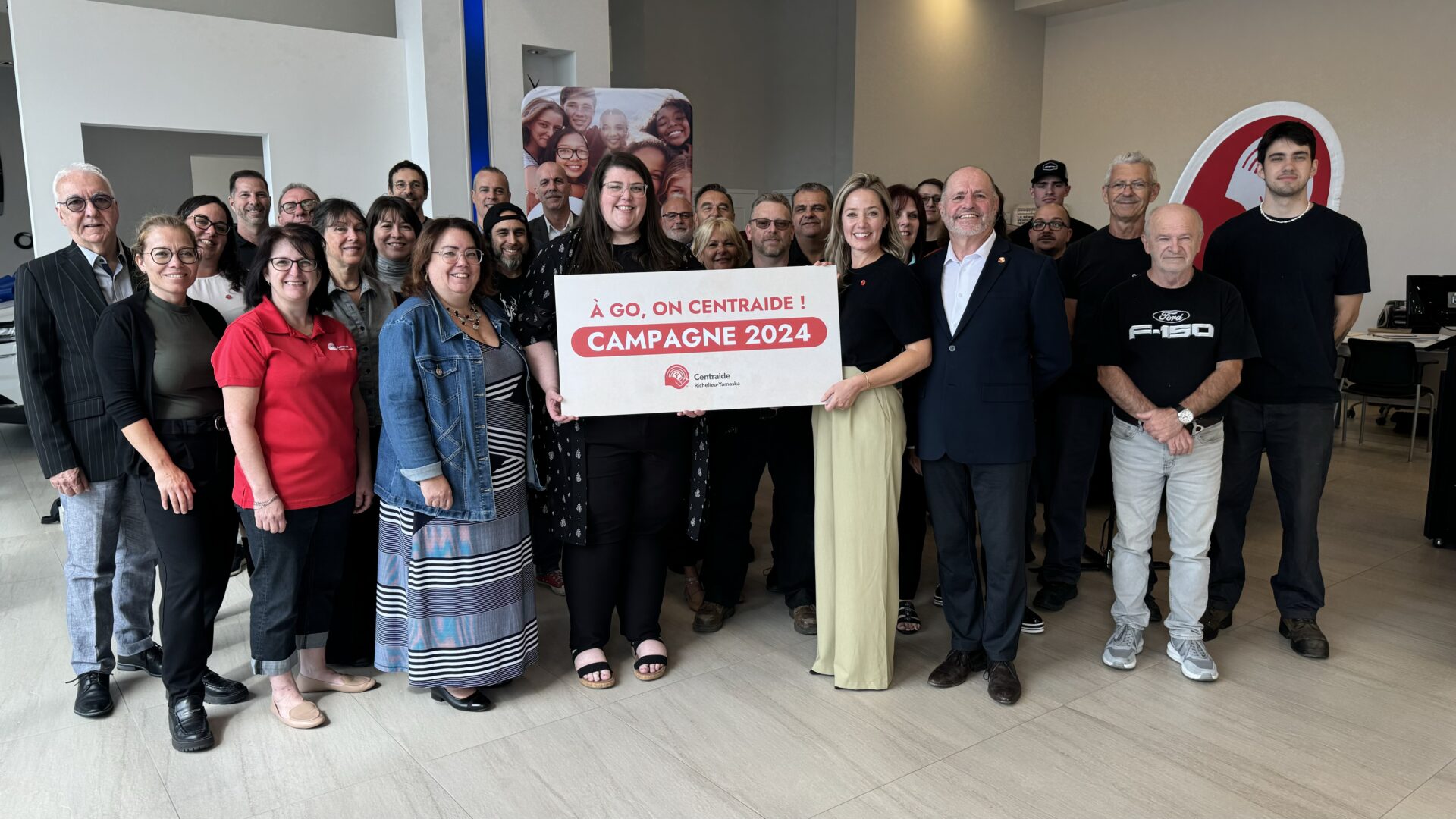 Centraide Richelieu-Yamaska a lancé sa campagne de financement dans la MRC de la Vallée-du-Richelieu le 10 septembre dernier. Photo gracieuseté