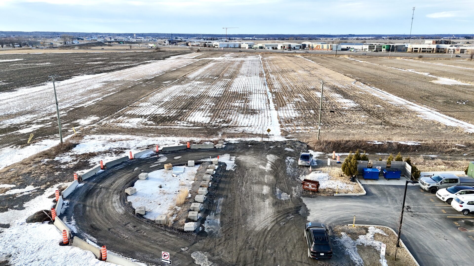 Plusieurs mois après l’acquisition de terrains à proximité du Meridiem, la Ville de Belœil ne les avait toujours pas cédés au Centre de services scolaire des Patriotes pour entamer les travaux de construction de sa future école. Photothèque | L’Œil Régional ©