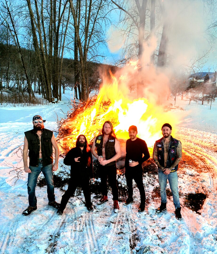 Le groupe de Heavy Rock URÜBU, de Mont-Saint-Hilaire. Photo gracieuseté