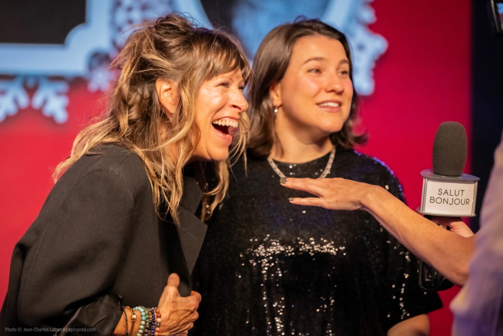 Luce Dufault et sa fille Lunou Zucchini. Photo gracieuseté