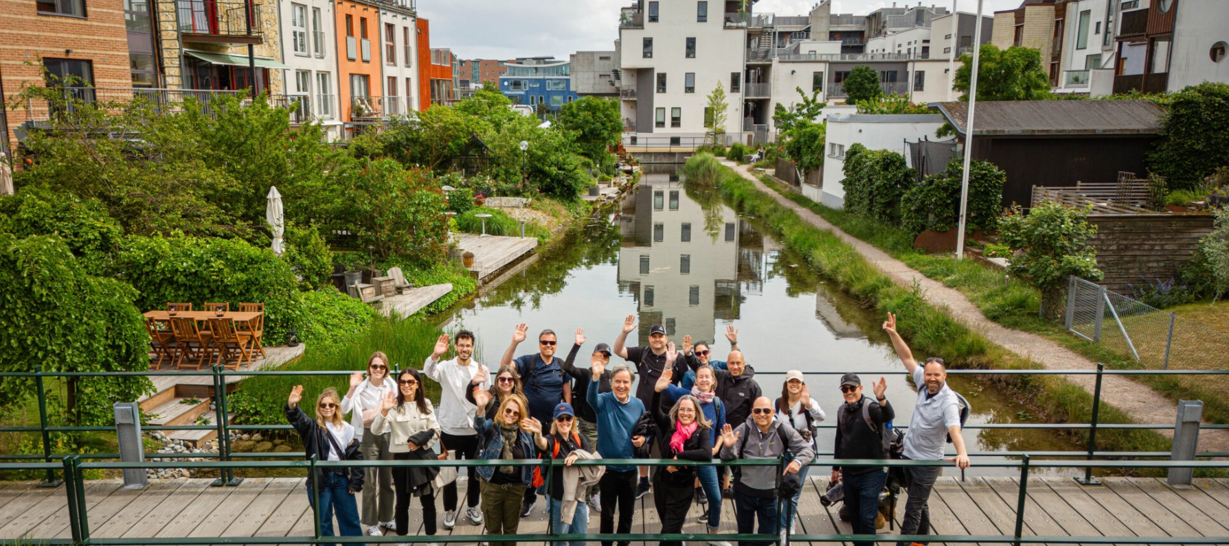 En juin dernier, une importante délégation s’est rendue à Copenhague, capitale du Danemark, pour s’inspirer de son urbanisme. Les fruits de la réflexion seront présentés aux citoyens le 13 novembre dans le cadre d’une présentation publique. Photo Justin Bisson Beck | MOM Studio