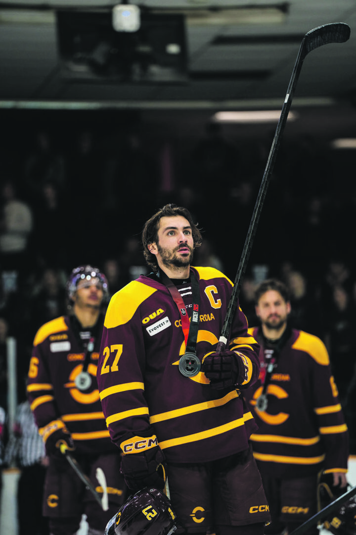 Le dernier match de Gabriel Proulx a été la finale du championnat canadien universitaire. Photo Photomahoney