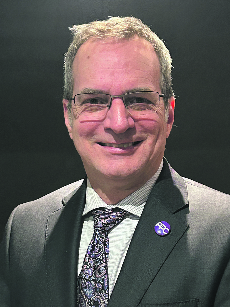 Patrick Rochon, du Parti populaire du Canada. Photo gracieuseté