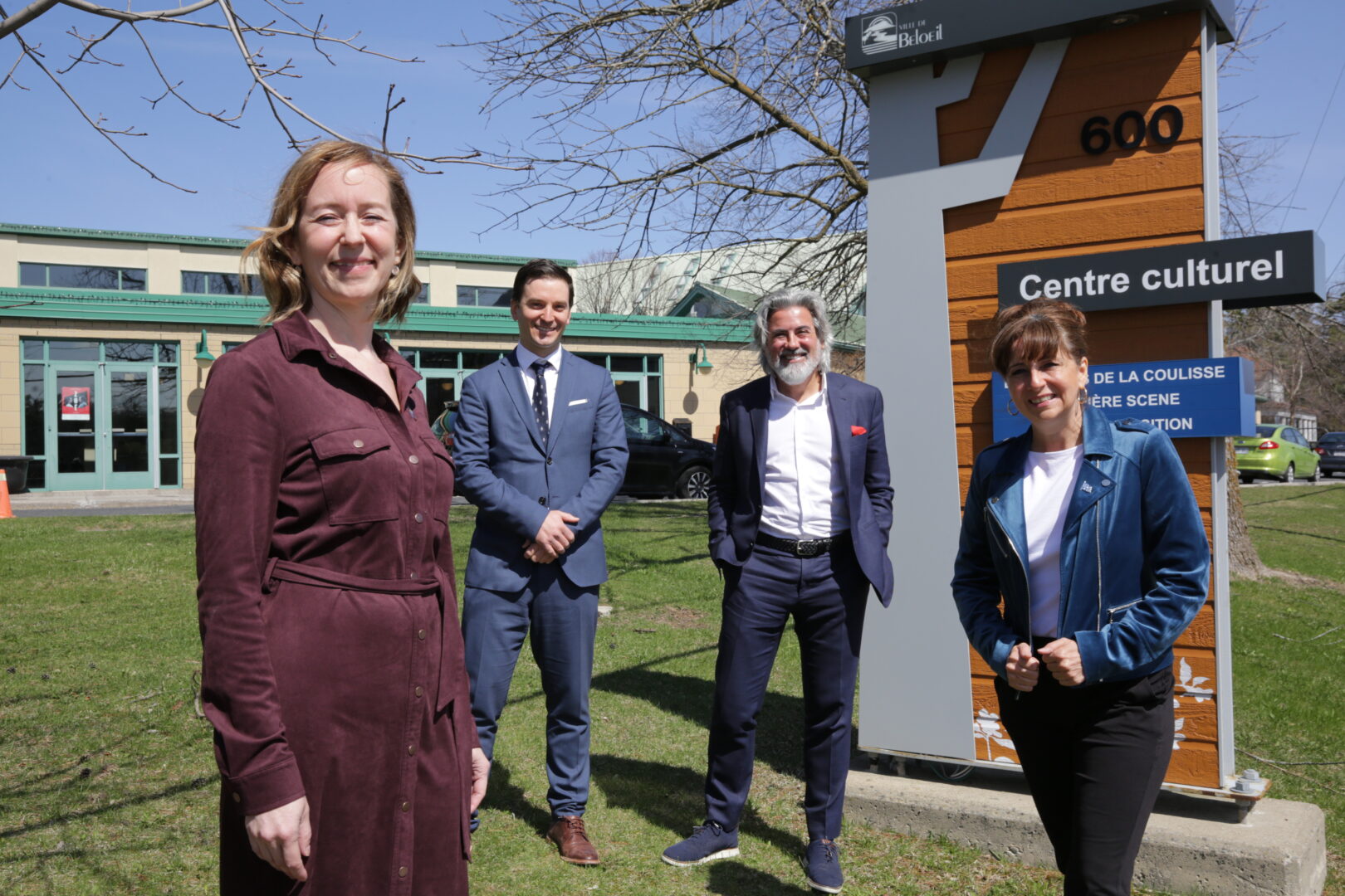 En 2022, les ministres des gouvernements provincial et fédéral s’étaient donné rendez-vous à Belœil pour annoncer en grande pompe leur contribution au projet de rénovation de l’espace culturel Aurèle-Dubois pour 15,3 M$, à l’époque payé en parts égales entre les trois paliers. La facture n’a cessé d’exploser depuis, et le projet est maintenant évalué à 27,4 M$, avec plus de 50 % des frais assumés par Belœil. Photothèque | L’Œil Régional ©