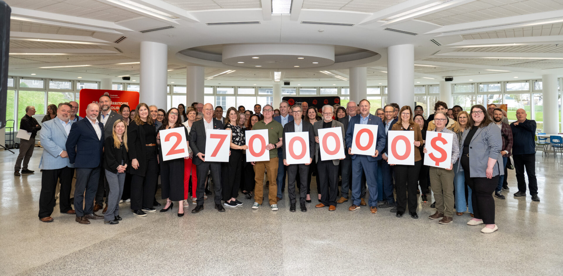 La 69e campagne annuelle de Centraide Richelieu-Yamaska a permis d’amasser 2,7 M$, un montant record depuis sa création. Photo La Rivest