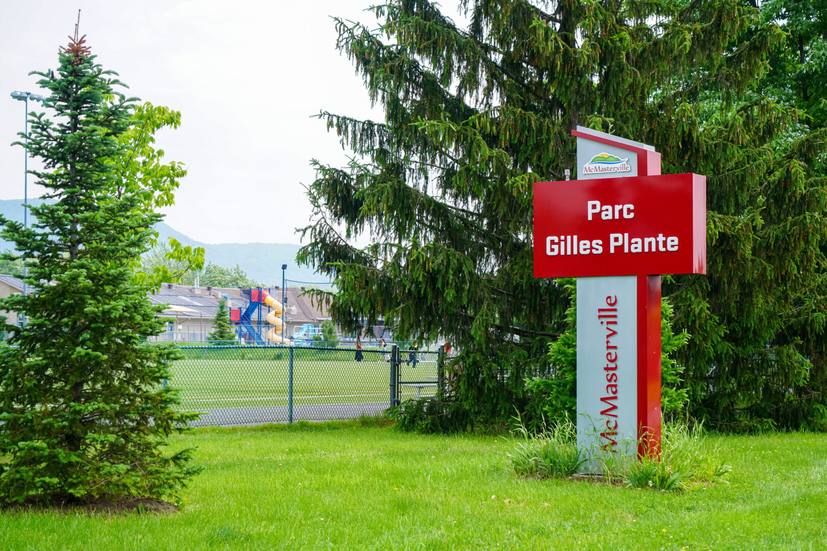 Le parc Gilles Plante. Photo François Larivière | L’Œil Régional ©