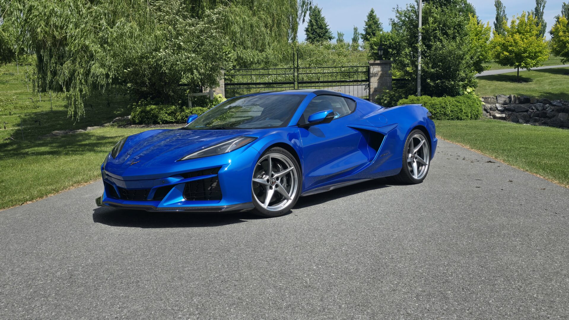 La Chevrolet Corvette E-Ray 2025. Photo Marc Bouchard