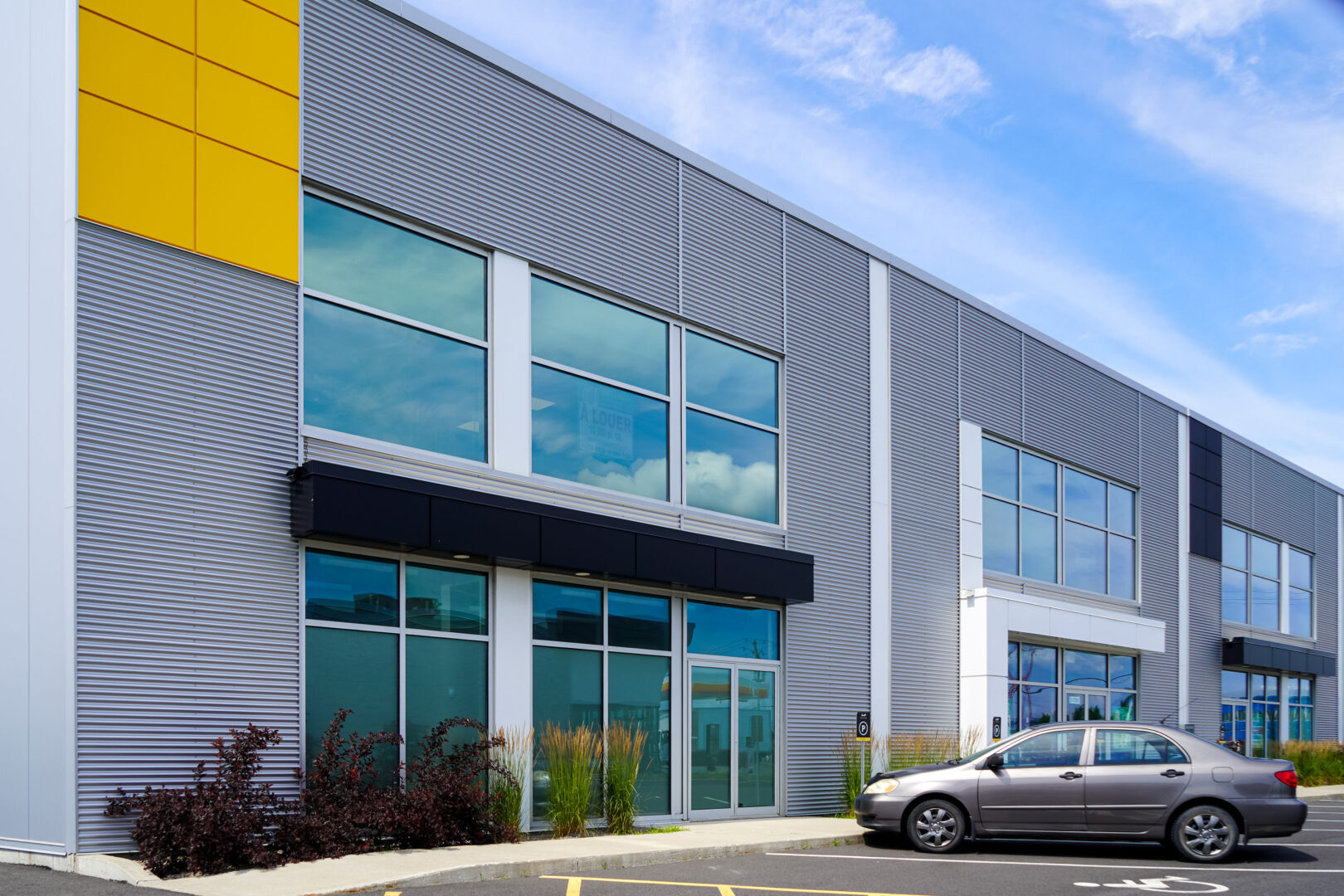 Le bâtiment commercial de l’entreprise Halte St-Mathieu-de-Beloeil. Photo François Larivière | L’Œil Régional ©