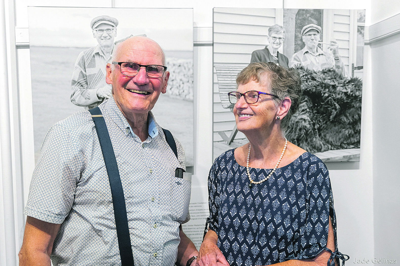 L’exposition photographique « Gens d’ici » met en vedette 29 citoyens de Saint-Antoine-sur-Richelieu. Photo Jade Gélinas