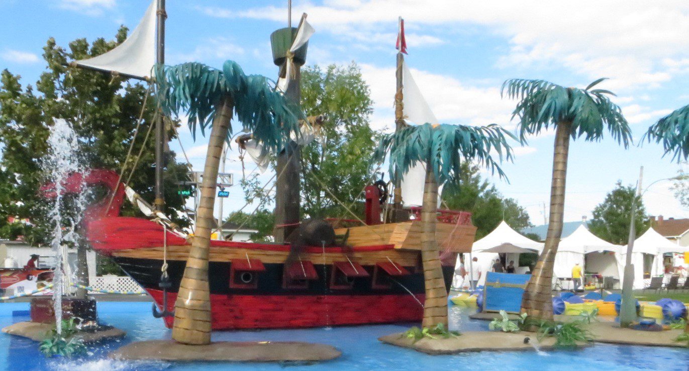 Belœil se transformera en repaire de pirates le 9 août. Photo gracieuseté