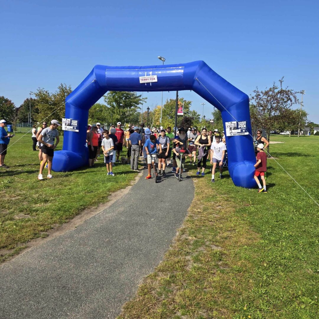 L’an dernier, la Journée Terry Fox de la Vallée-du-Richelieu s’est déroulée à McMasterville. Photo gracieuseté