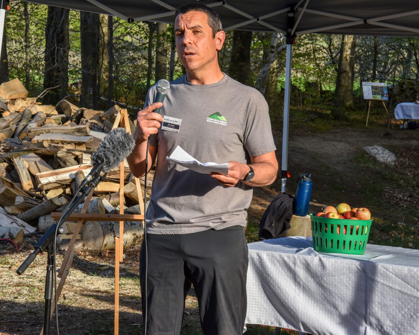Le directeur général de Connexion Nature, Eric Malka.
Photo gracieuseté
