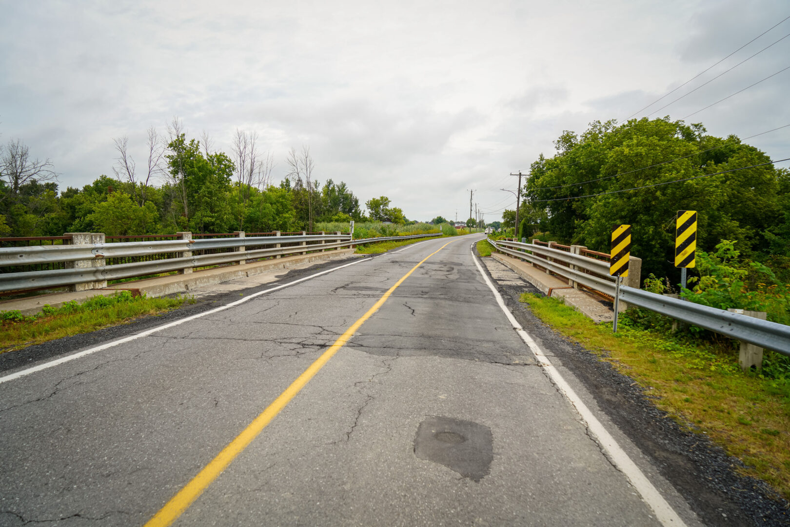 Le pont du chemin Bella-Vista. Photo François Larivière | L’Œil Régional ©