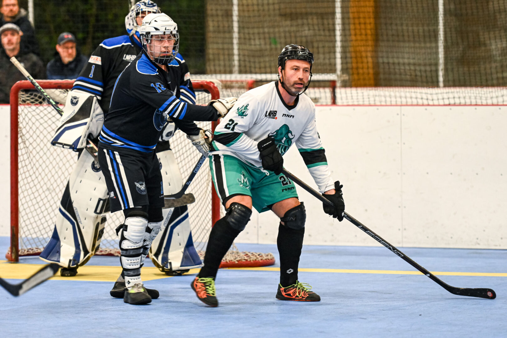 Le Mobux dispute ses parties à domicile à la patinoire couverte du parc Gilles-Plante à McMasterville. Photothèque | L’Œil Régional ©