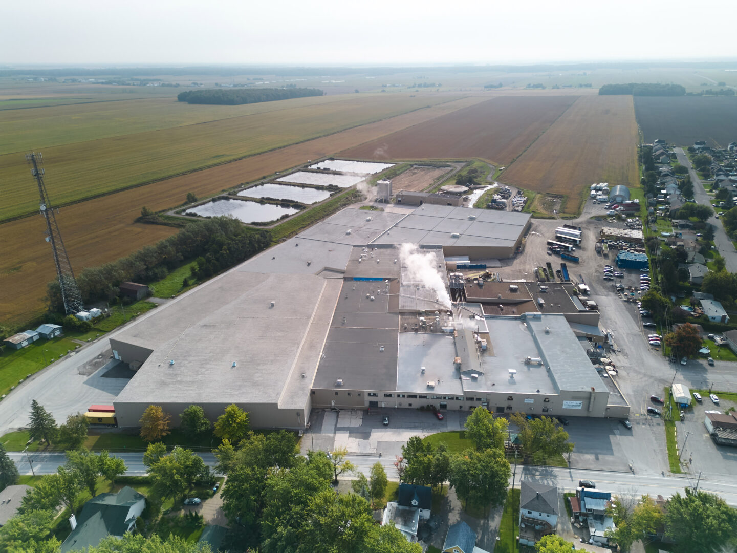 Le complexe de Nortera à Saint-Denis-sur-Richelieu. Photo gracieuseté